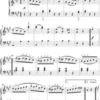 German Dance in A Major, WoO13, No. 11