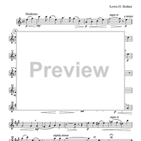 O Little Town of Bethlehem - Part 1 Clarinet in Bb