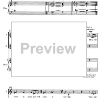 Choral Selection from Whistle Down The Wind - Score