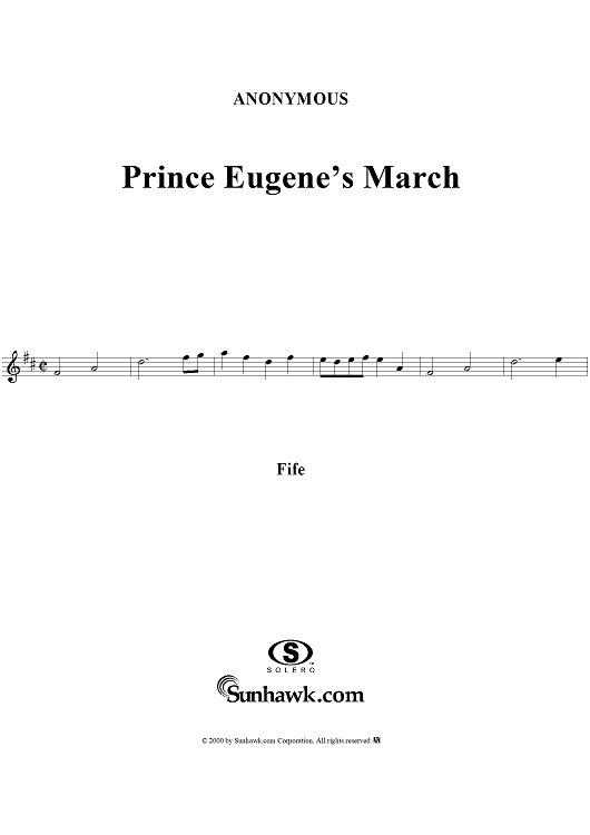 Prince Eugene's March
