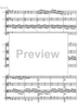 String Quartet No. 6 D Major D74 - Score