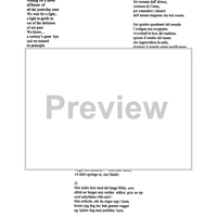 2000 - Cantata for mezzosoprano - Preface