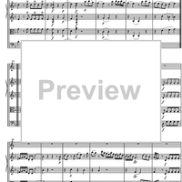 Divertimento No.10 F Major KV247 - Score