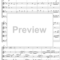 Ricercar del sesto tuono - Score