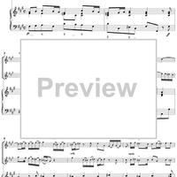Introduzzione à Tre - Harpsichord Score