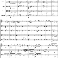 String Quintet in C Minor, Op. 104 - Full Score