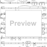 Duet from "Aida", Act 3 - Score