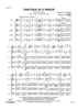 Sinfonia in D Minor - First Movement - Score