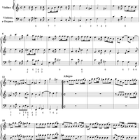 Trio Sonata in A Minor  Op. 3, No. 10 - Score
