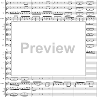Brandenburg Concerto No. 1: Allegro - Score