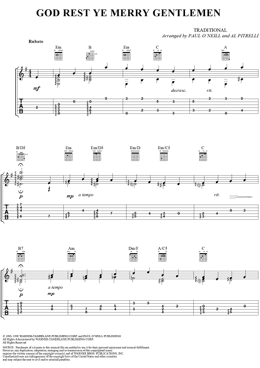 God Rest Ye Merry Gentlemen