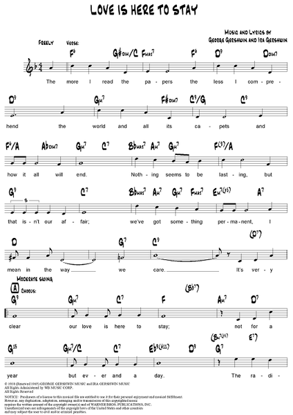 Love Is Here to Stay