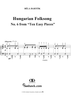 Hungarian Folksong (No. 6 from Ten Easy Pieces)