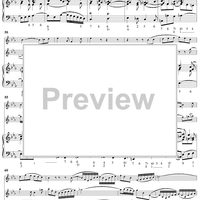 Trio Sonata in C Minor (from "The Musical Offering") - Piano Score
