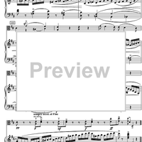Sonata d minor - Score