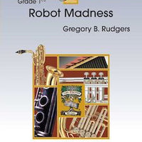 Robot Madness - Clarinet 2 in B-flat