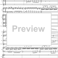 Piano Concerto No. 20 in D Minor, Movement 2 (K466) - Full Score