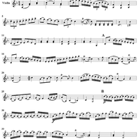 Duo No. 5 in F Major - Violin