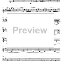 Sechs rätoromanische Volkslieder (Six folksongs from Engadin) Op.76a - Clarinet in B-flat