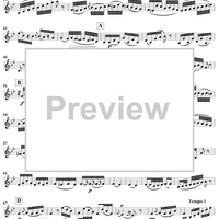 Trois Duos, Cah. 7 - Violin 1