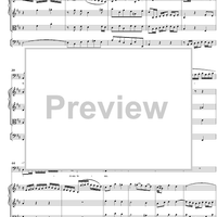 Mass No. 4 in G Major (BWV236) - Full Score