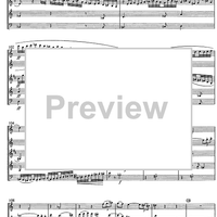 Prélude, Passacaille et Postlude - Score