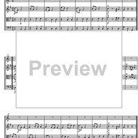 Divertimento No. 7 D Major KV205 - Score