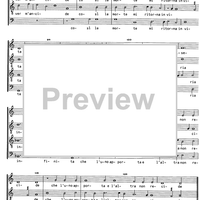 Quand'io penso al martire from 20 Madrigali - Score