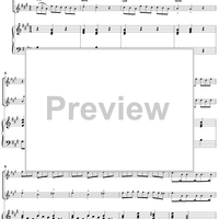 Introduzzione à Tre - Harpsichord Score