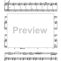 Suite of French Dances - Piano Score