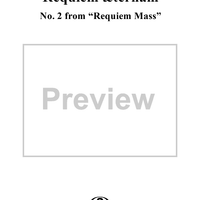 Requiem Mass, op. 89, no. 2:  Requiem aeternam