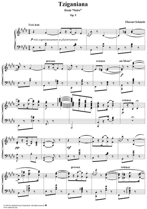 Soirs: Tziganiana  op. 5, no. 7