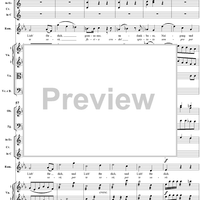 La Finta Giardiniera, Act 3, No. 26 "Wenn du mich auch verlässest" (Aria) - Full Score