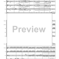 Quintet No. 3, Op. 7 - Score