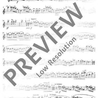 Hindemith Variations - Score and Parts