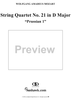 String Quartet No. 21 in D Major, K575 - Violin 1