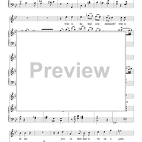 Messiah, no. 52: If God be for us, who can be against us - Piano Score