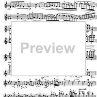 Valse-scherzo for Violin and Orchestra in C major (C-dur) - Violin