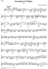 Serenade in D Major, Op. 8 - Violin