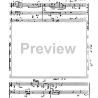 Trois mouvements (Three movements) - Score