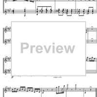 Sonata A Major - Score