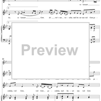 "Er kennt die rechten Freudenstunden", Duet, No. 4 from Cantata No. 93: "Wer nur den lieben Gott lässt walten" - Piano Score