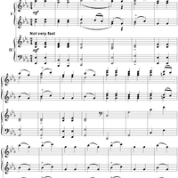 50 Russian Folk-Songs. No. 18. The Duckling in the Meadow