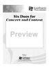Six Duos for Concert and Contest - Score