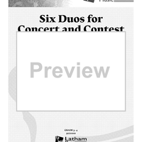 Six Duos for Concert and Contest - Score