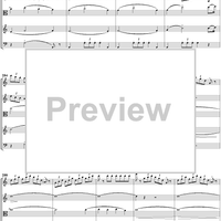 Quintet in C Major, Movement 4 - Score