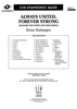 Always United, Forever Strong - Score Cover