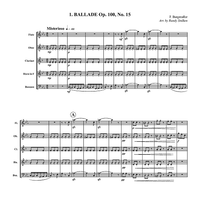 Burgmuller Suite - Score
