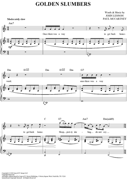 超レア12枚組/THE BEATLES GOLDEN SLUMBERS Golden Slumbers - Wikipedia