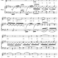 Strahlt zuweilen auch ein mildes Licht - No. 6 from "8 Lieder & Songs" - Op. 57